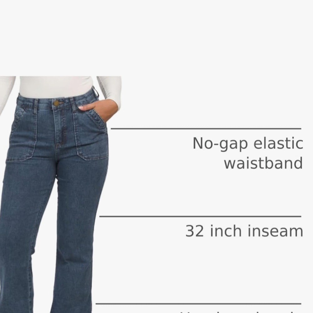 Democracy Ab technology High-Rise Dark Blue Women’s Jeans - Picture 9 of 14